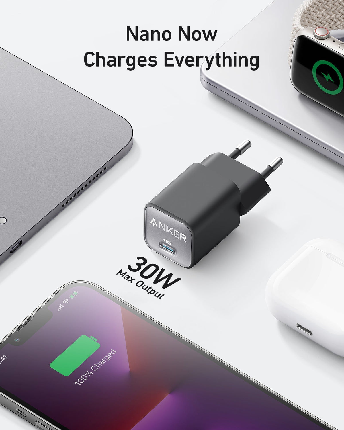 Anker 511 laddare (Nano 3, 30W)