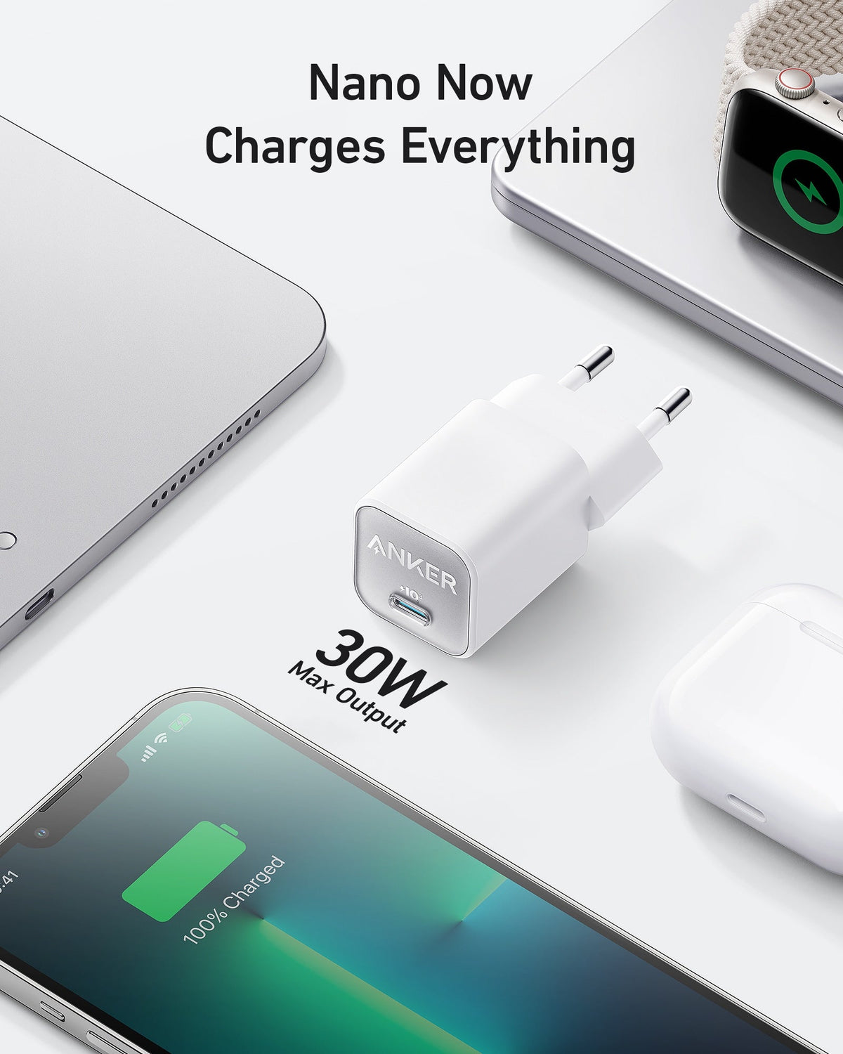 Anker 511 laddare (Nano 3, 30W)