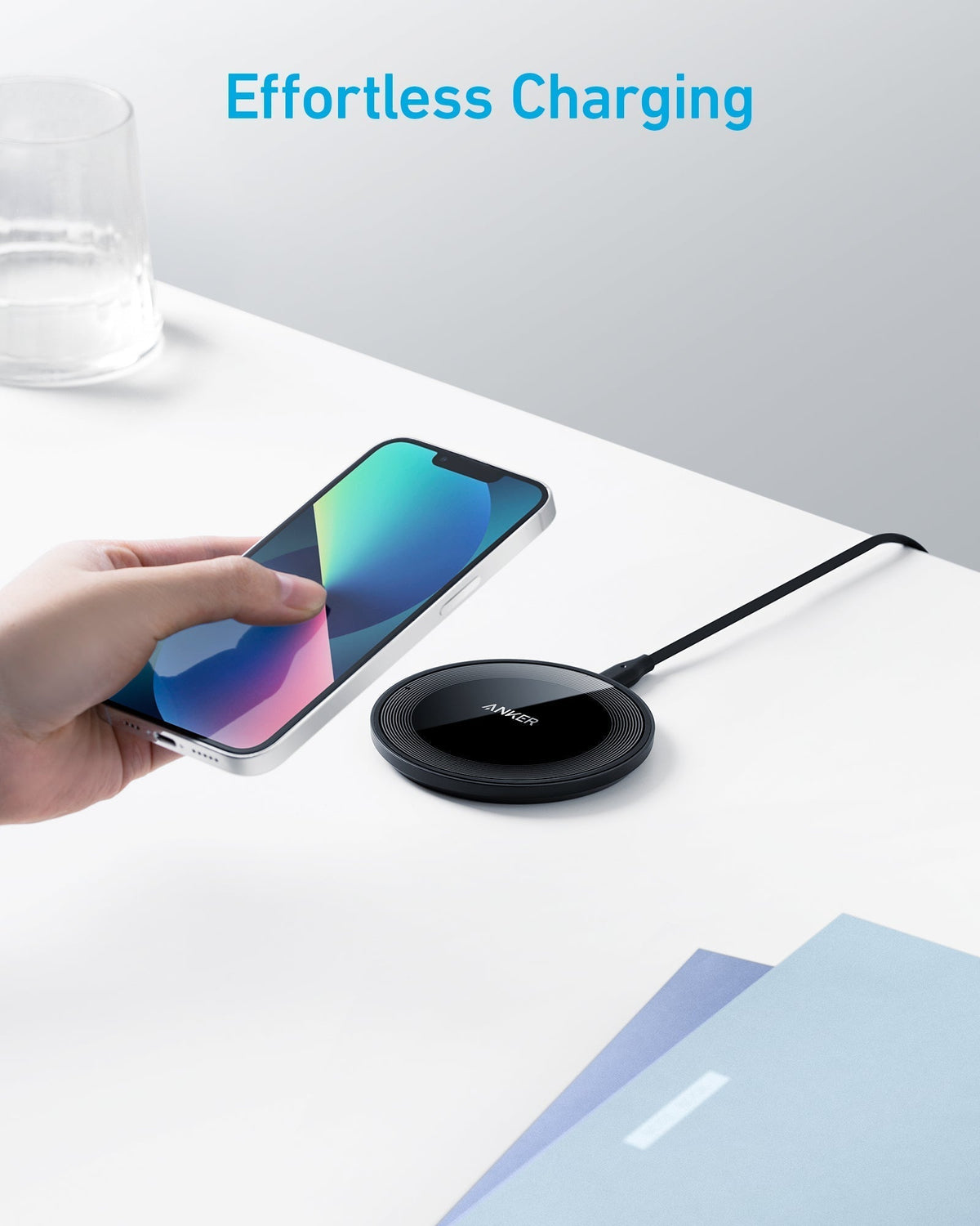 Anker 315 trådlös laddare (platta)