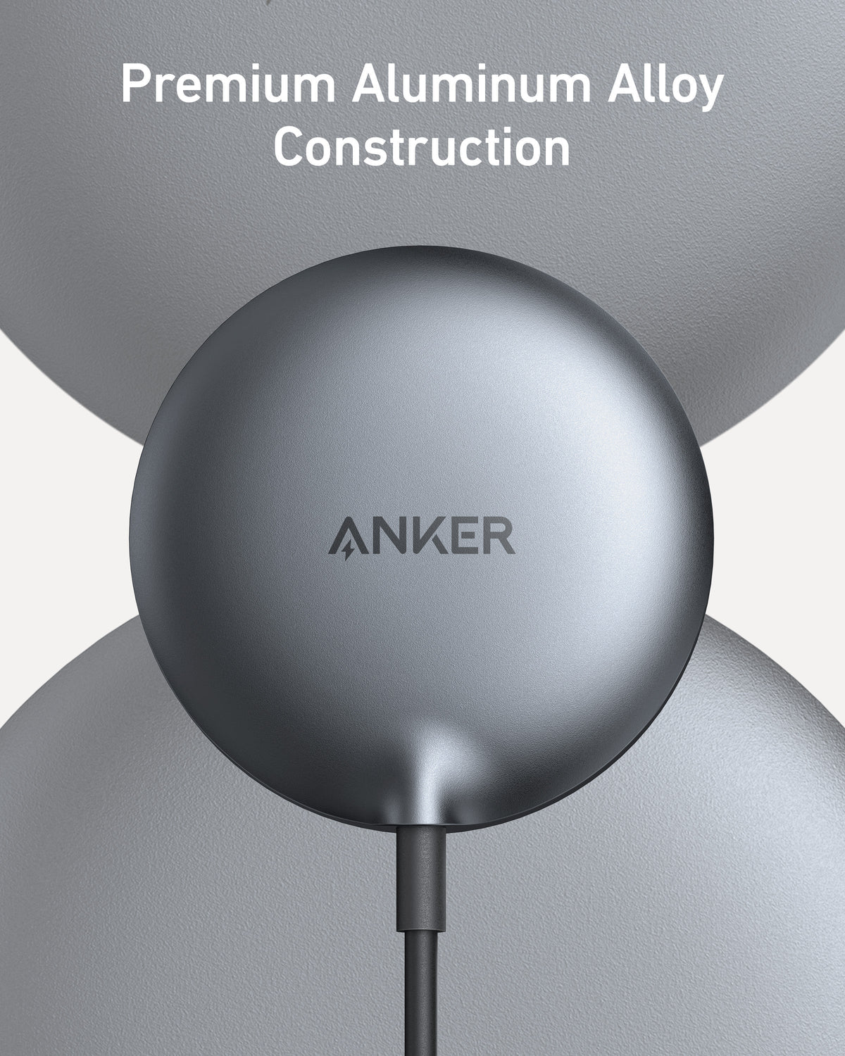 Anker MagGo trådlös laddare (platta)