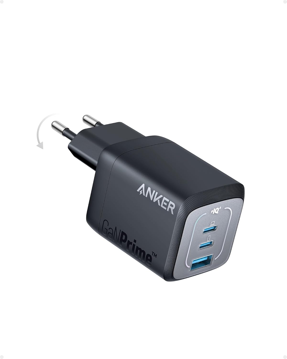 Anker Prime 67W GaN-väggladdare (3 portar)