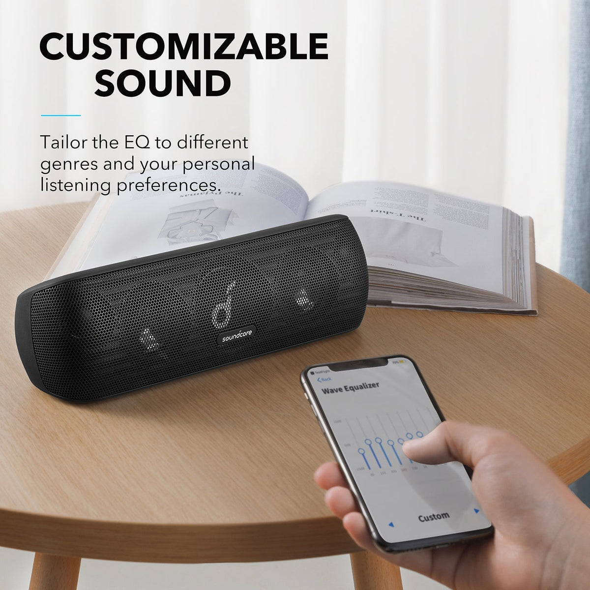 Soundcore Motion+ | Bärbar högtalare med intensiv bas