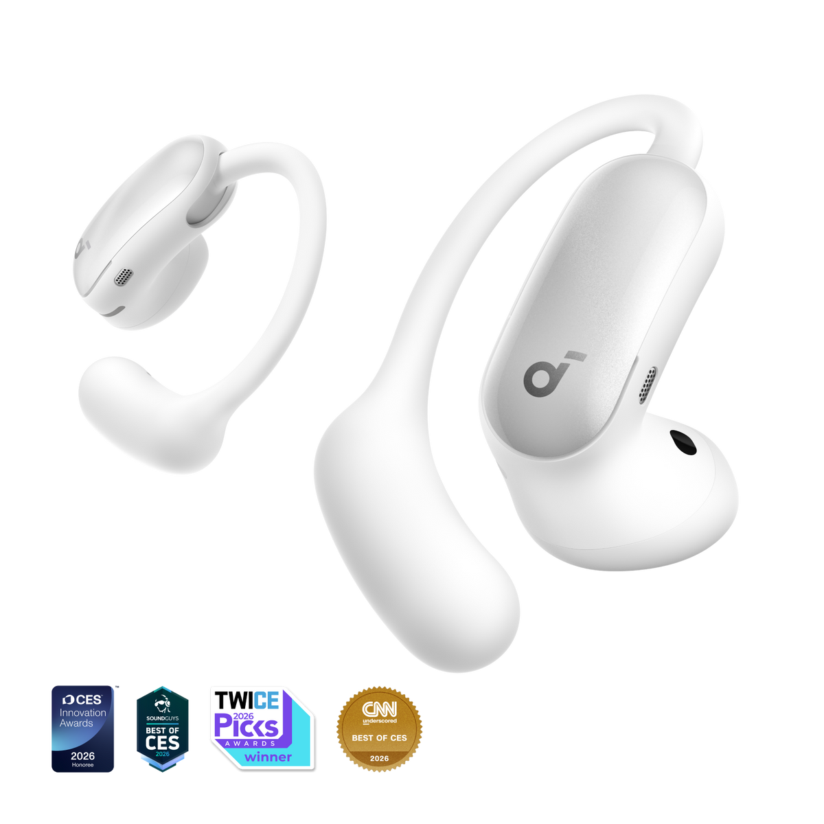 Soundcore AeroFit 2 Pro | 2-i-1 hybridhörlurar