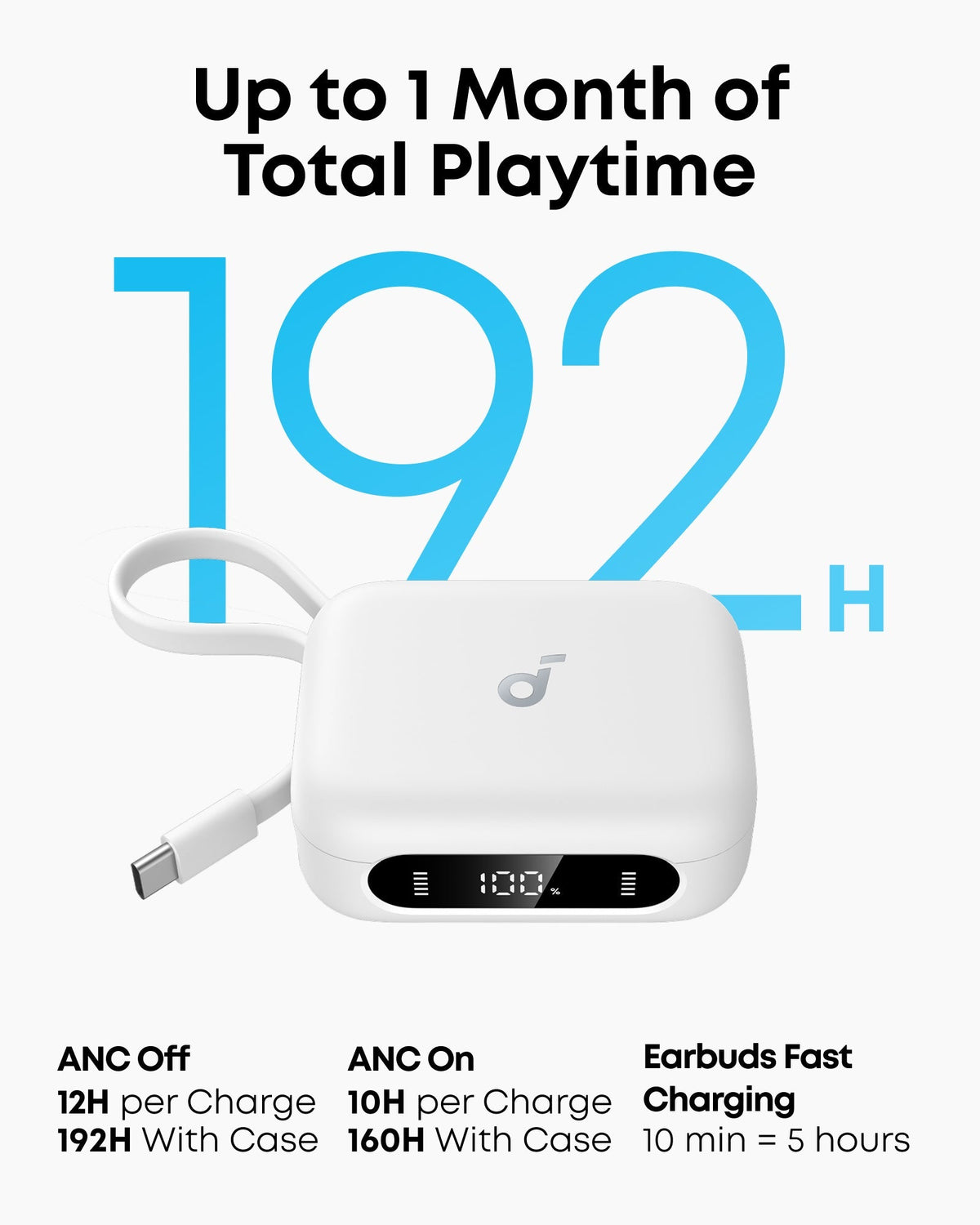 P41i | Trådlösa hörlurar med bärbar telefonladdare (inbyggd)
