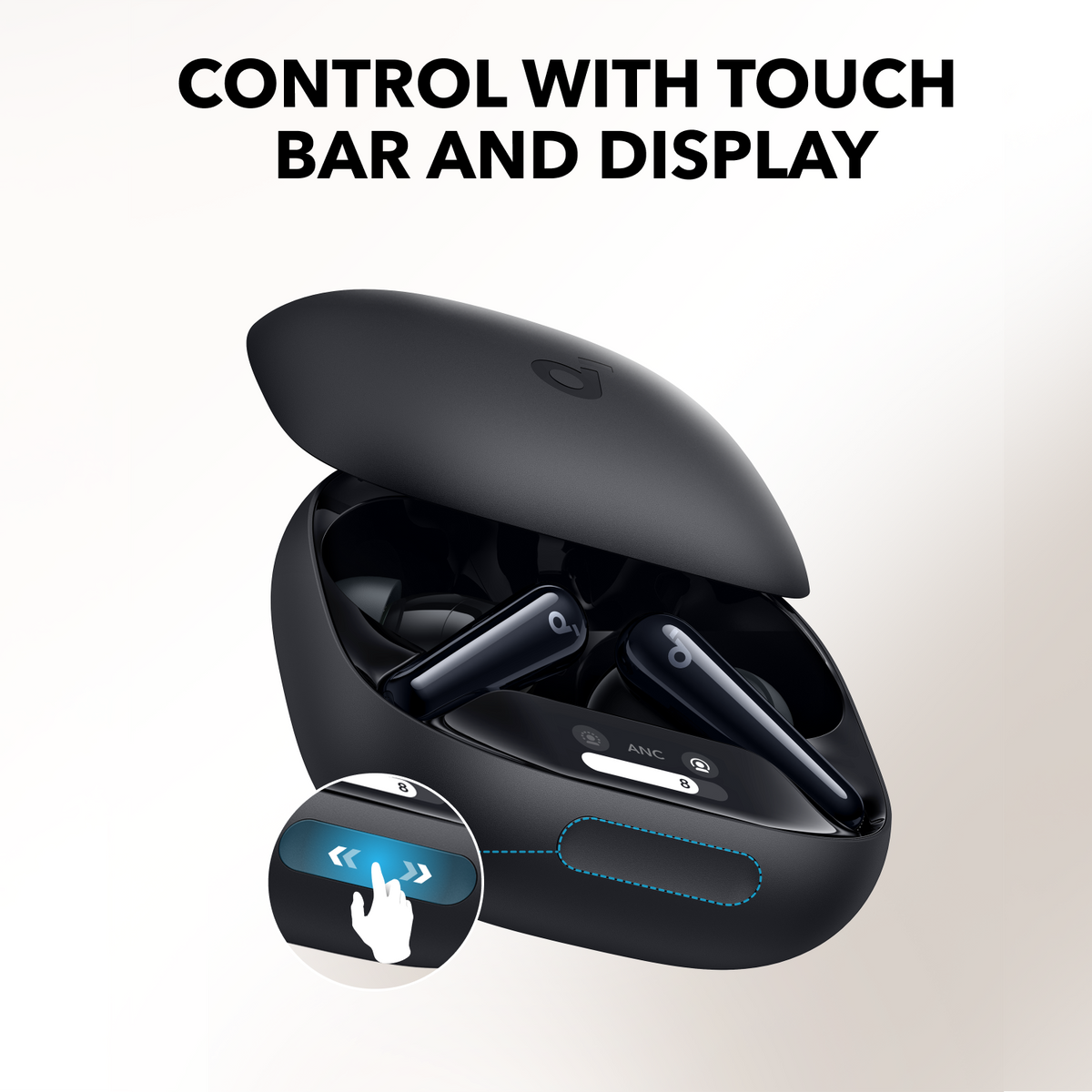 Soundcore Liberty 4 Pro | Brusreducerande trådlösa hörlurar