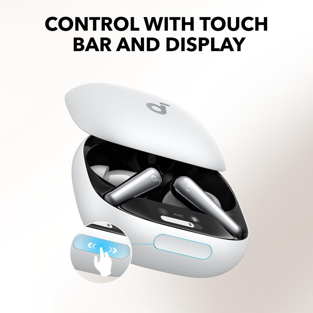 Soundcore Liberty 4 Pro | Brusreducerande trådlösa hörlurar
