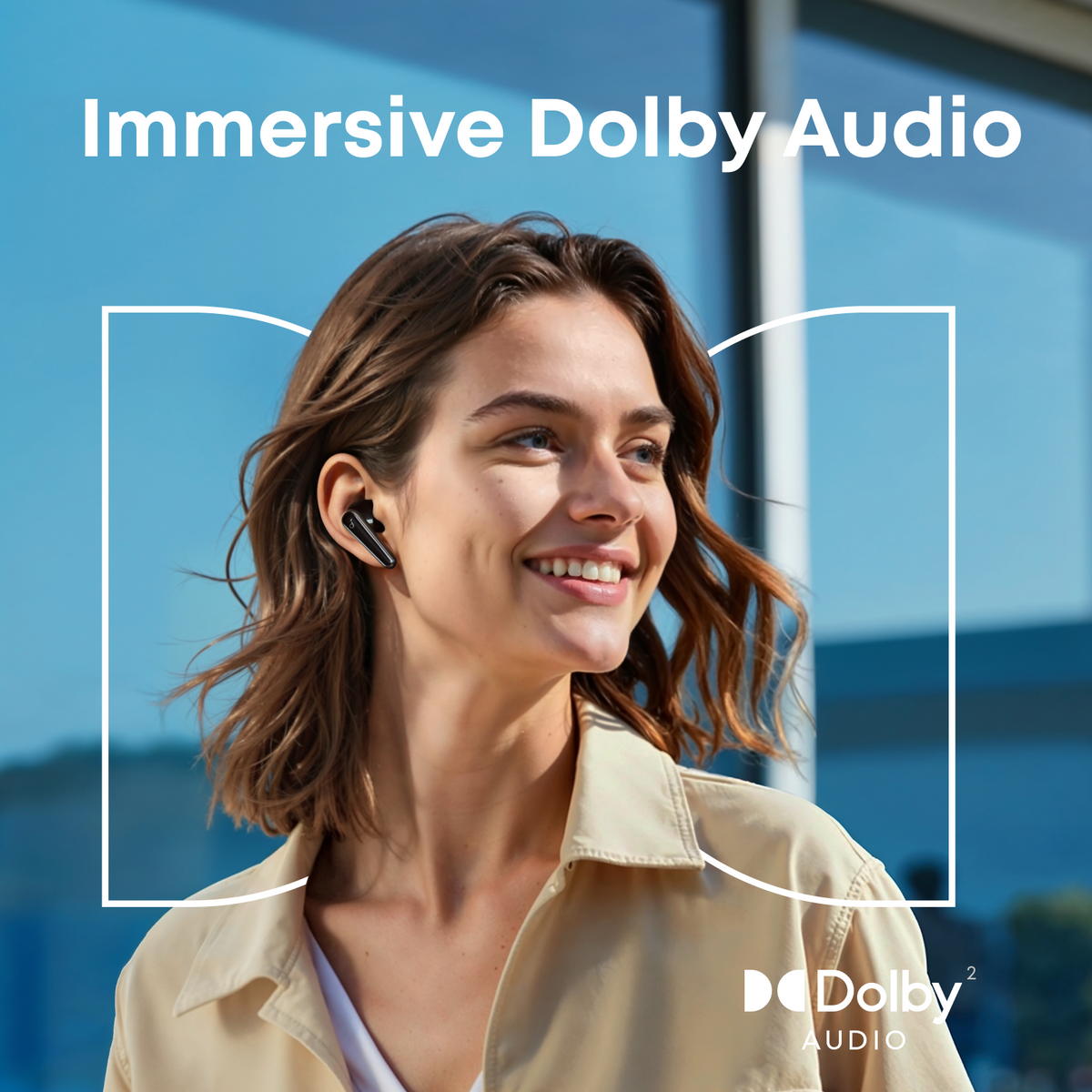 Liberty 5 | Brusreducerande hörlurar med Dolby Audio (renoverade)