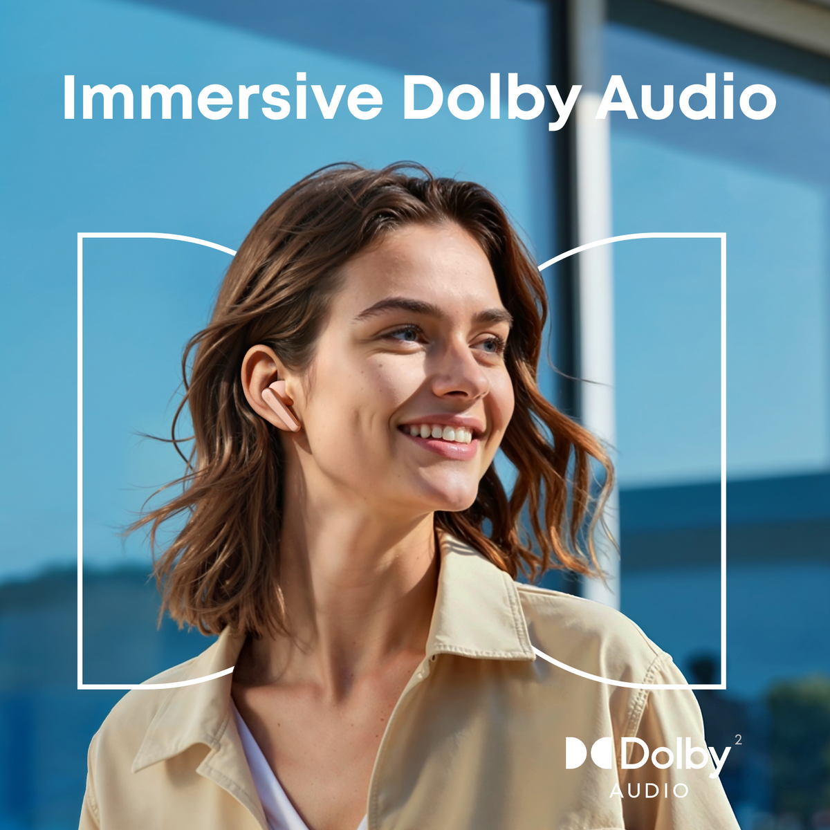 Liberty 5 | Brusreducerande hörlurar med Dolby Audio (renoverade)