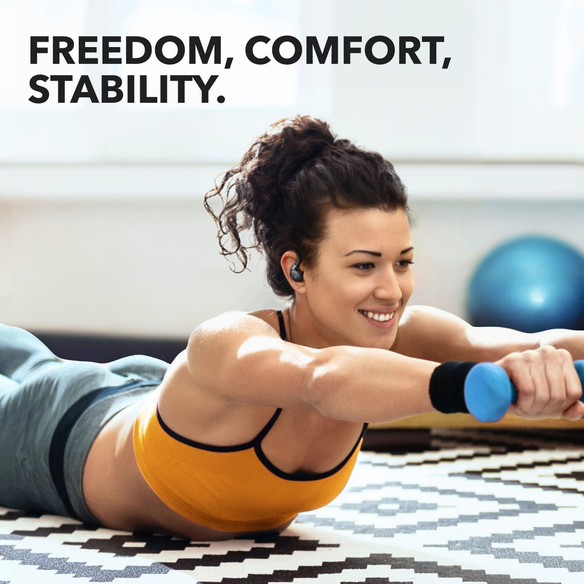 Soundcore Sport X20 | Bekväma sporthörlurar med krok och in-ear-krok