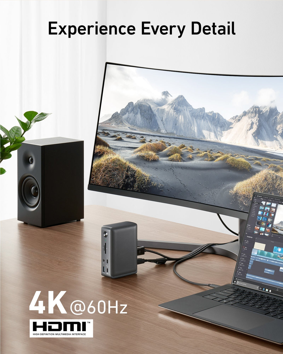 Anker <b>575</b> USB-C-dockningsstation (13-i-1)