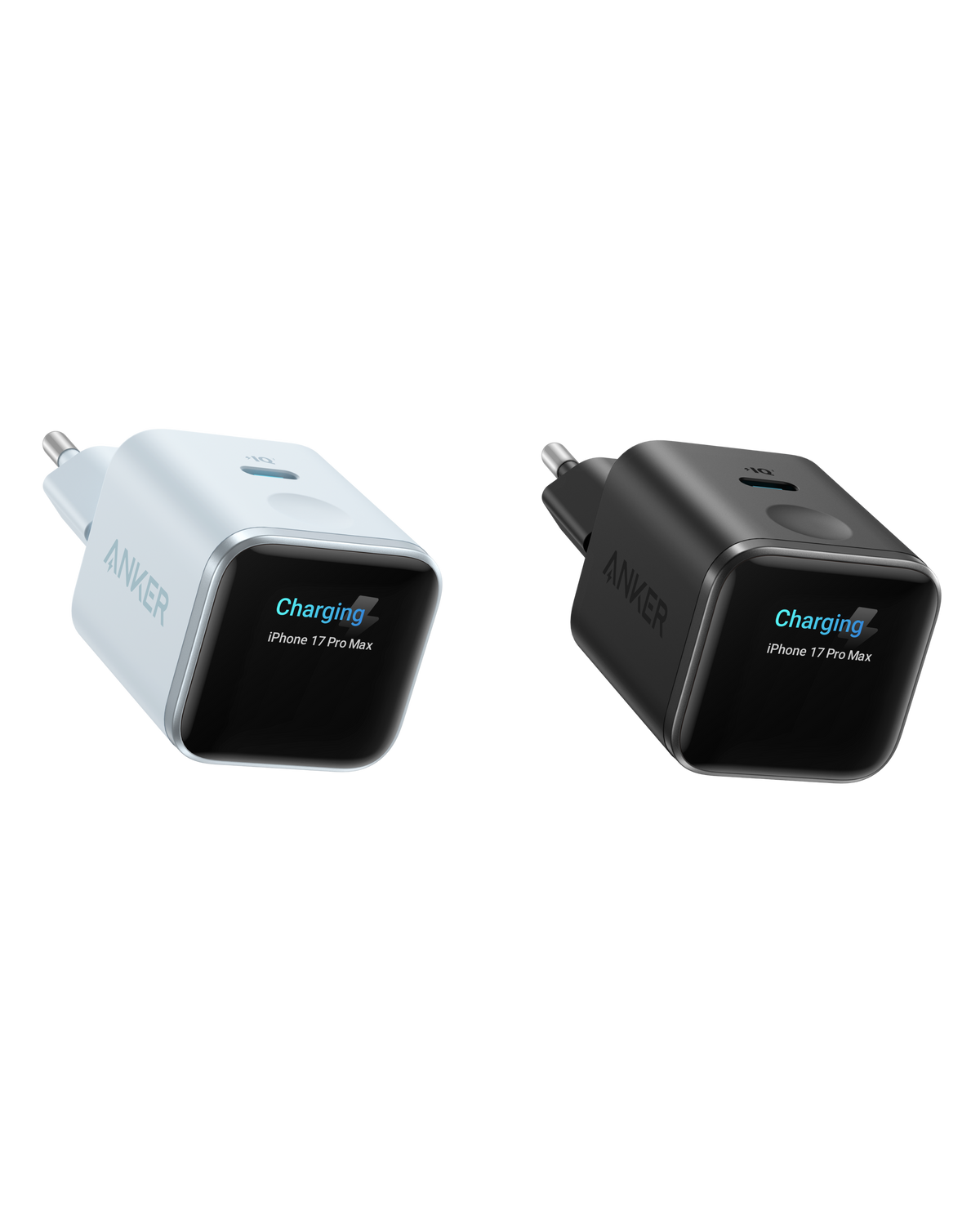Anker Nano 45W Smart Display-laddare (2-pack)