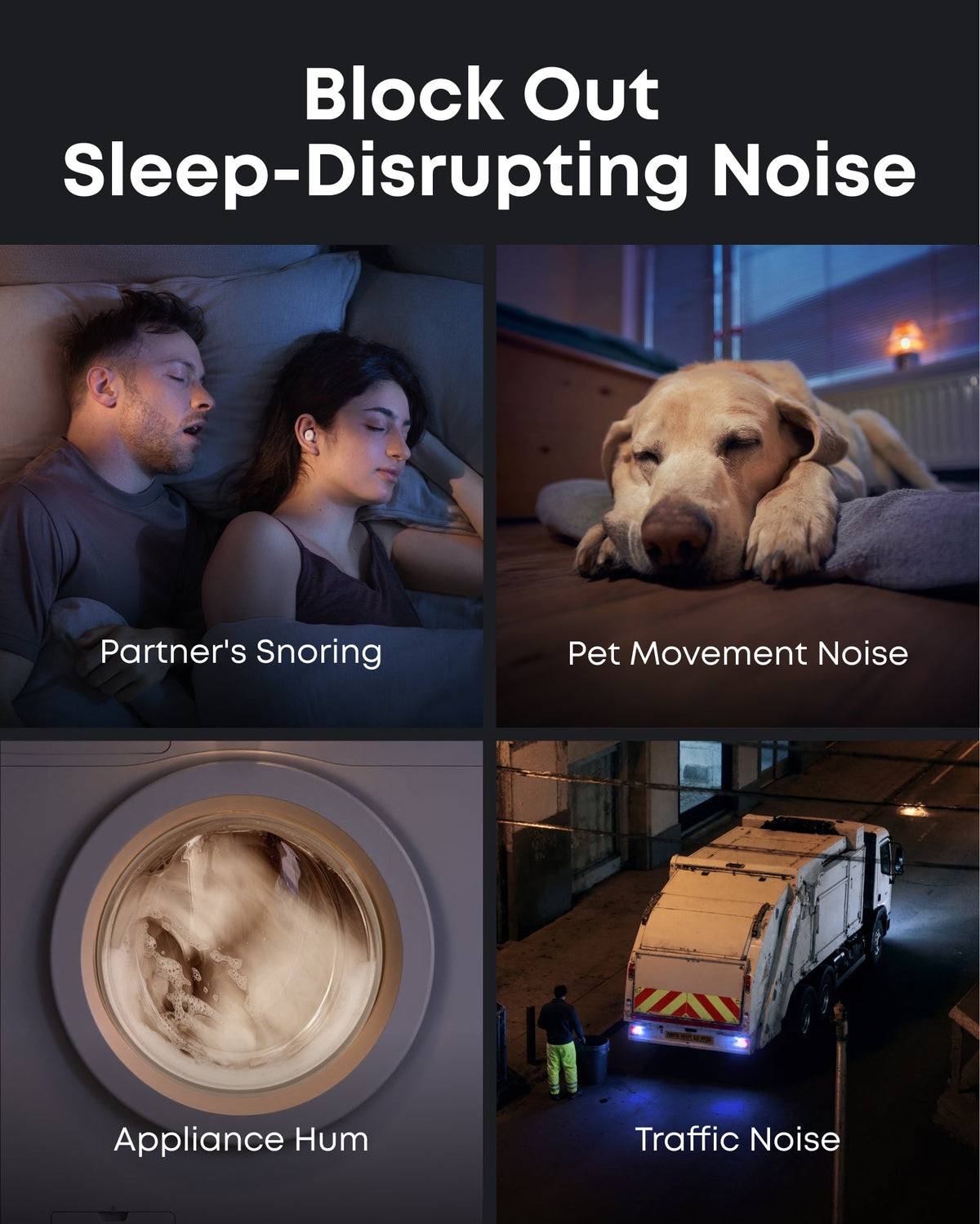 Soundcore Sleep A30 | Världens första smarta ANC-sömnhörlurar