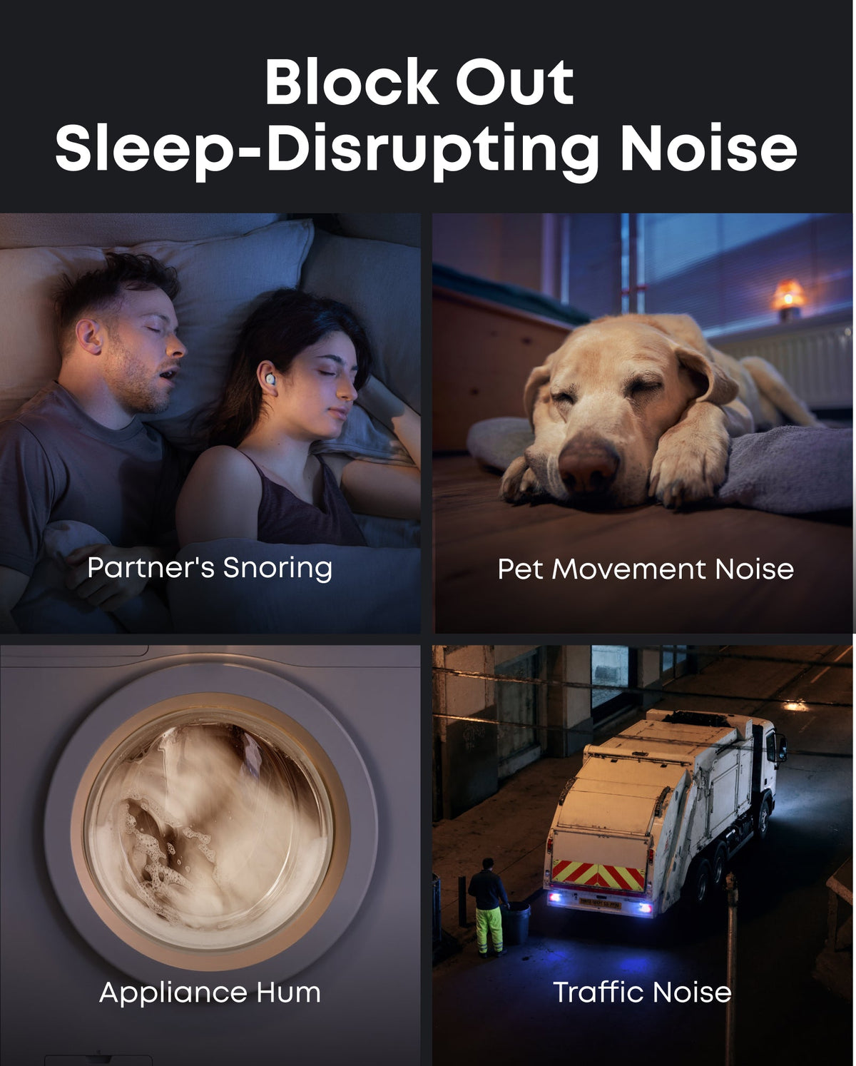 Soundcore Sleep A30 | Världens första smarta ANC-sömnhörlurar