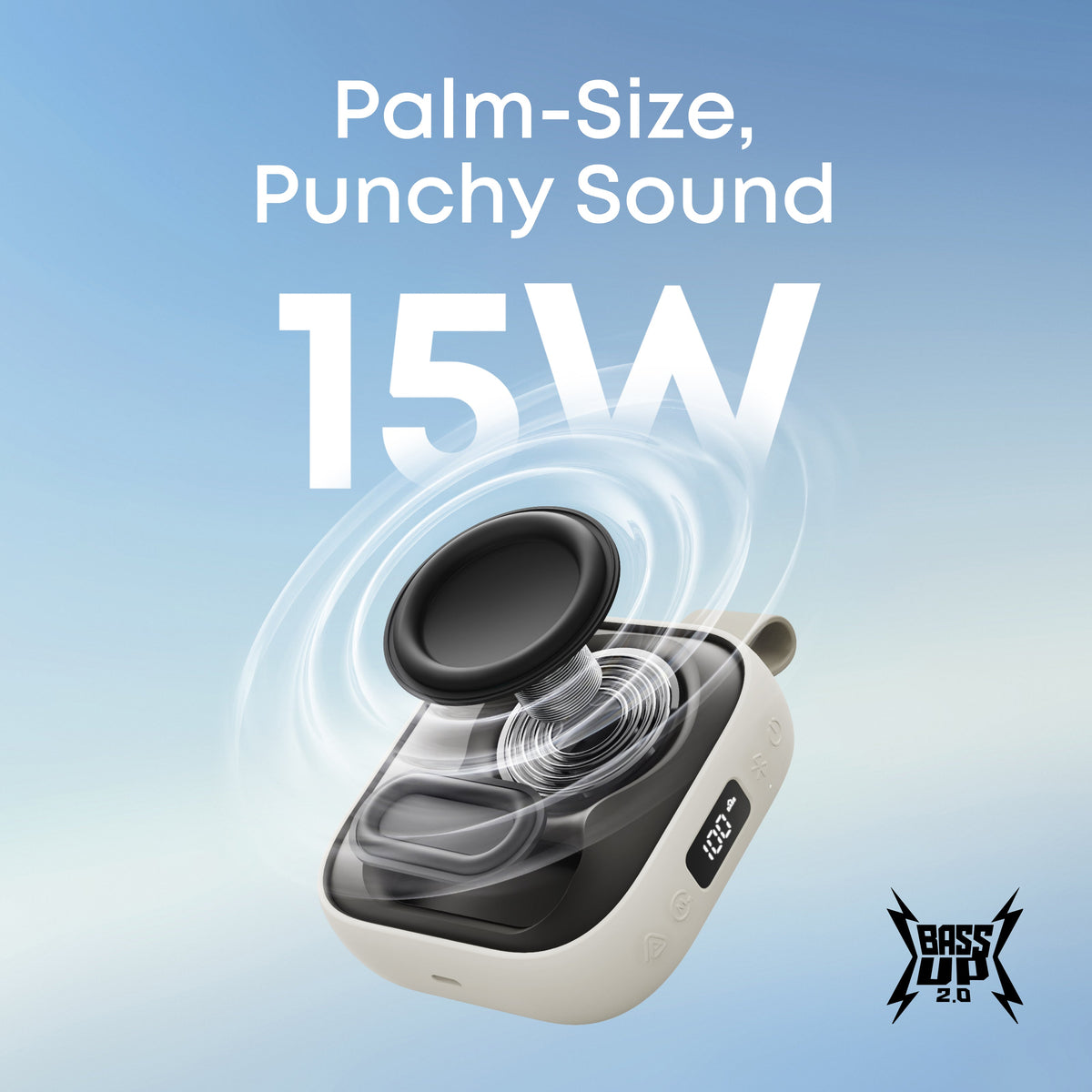 Soundcore Boom Go 3i | Bärbar Bluetooth-högtalare med kraftfull bas