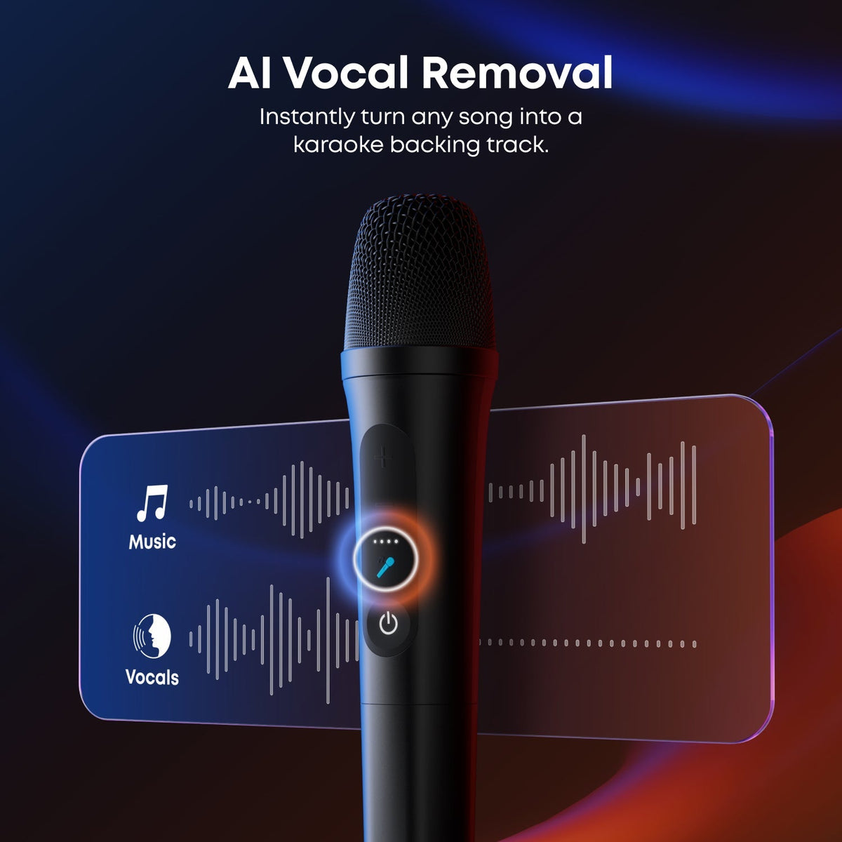 Soundcore Rave 3S | AI Karaoke Partyhögtalare med 200W ljud