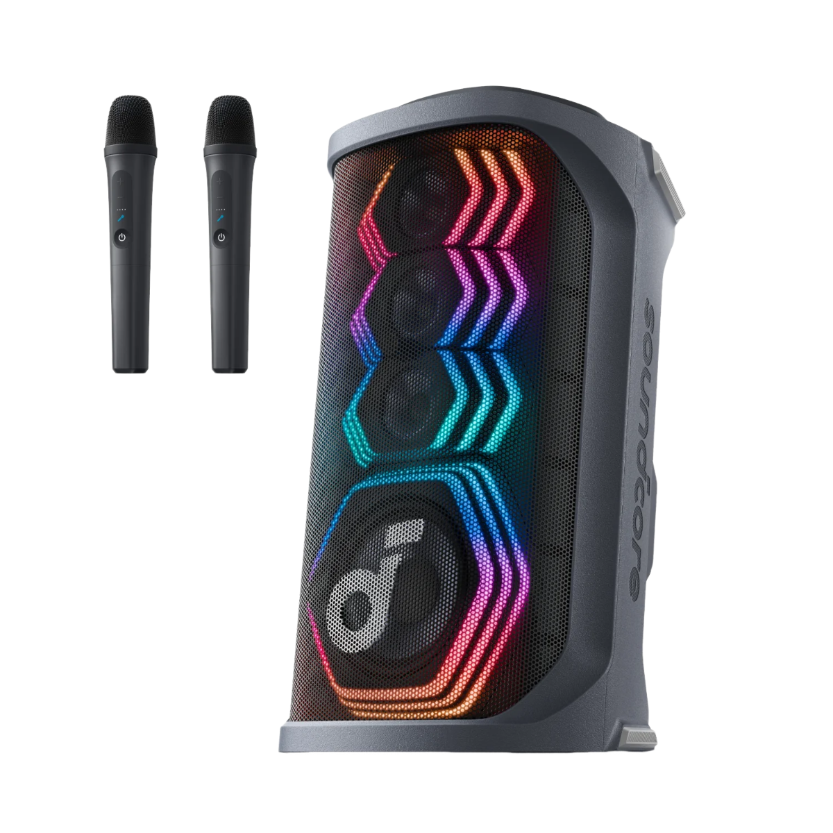 Soundcore Rave 3S | AI Karaoke Partyhögtalare med 200W ljud