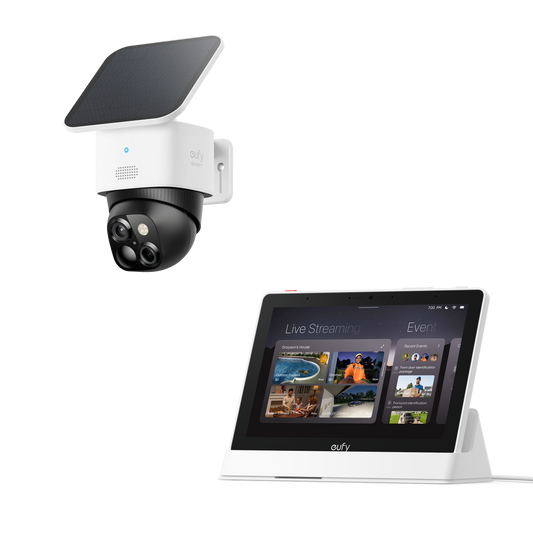 eufy Smart Display E10 + SoloCam S340