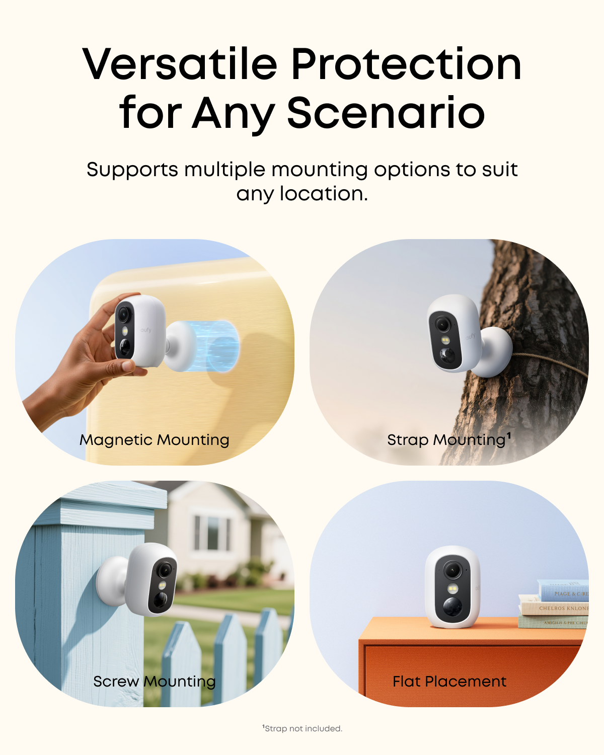 eufyCam C35 4-Cam Kit + eufy Robot Vacuum Omni E28