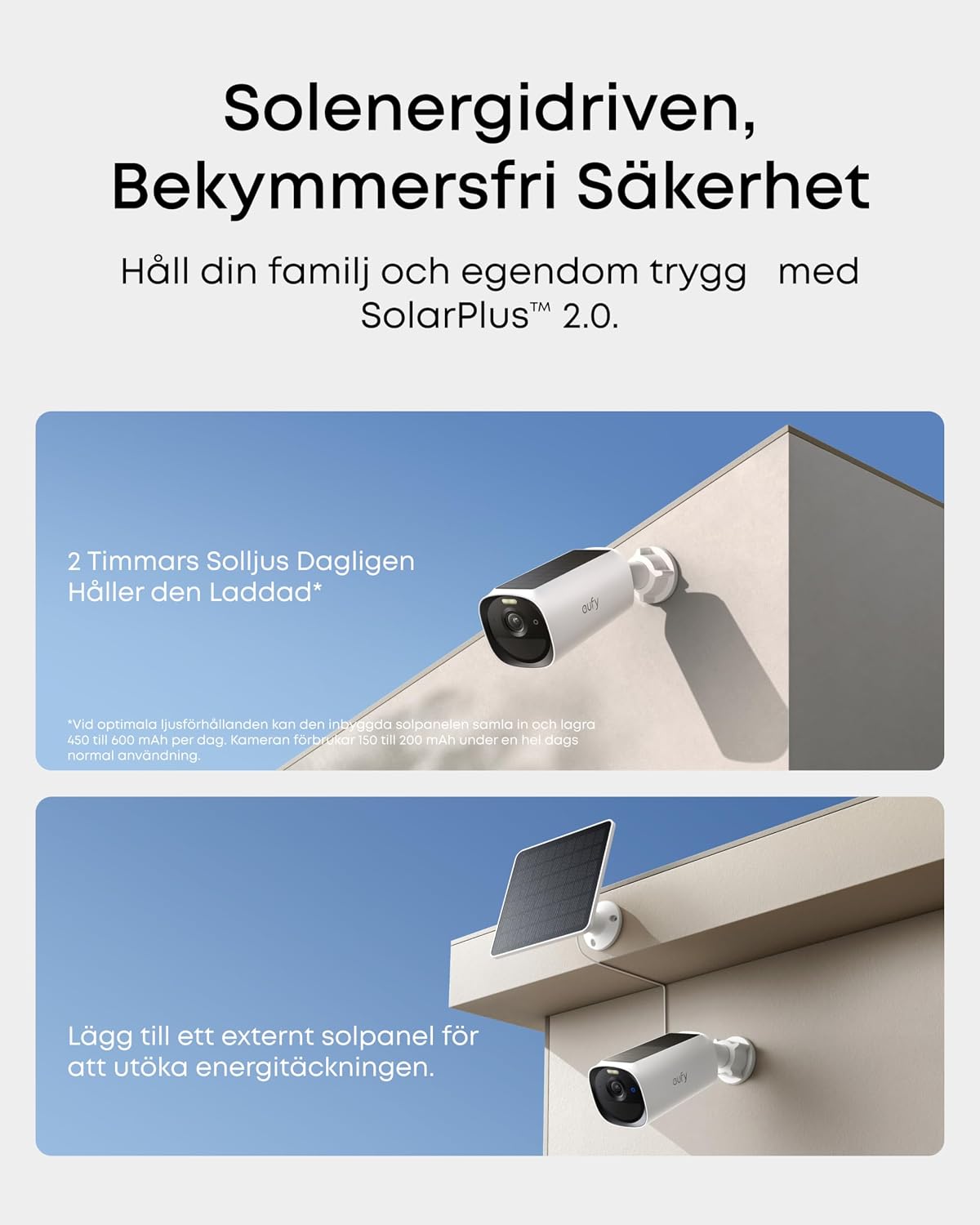 eufyCam E40 2-kamerapaket med HomeBase S280