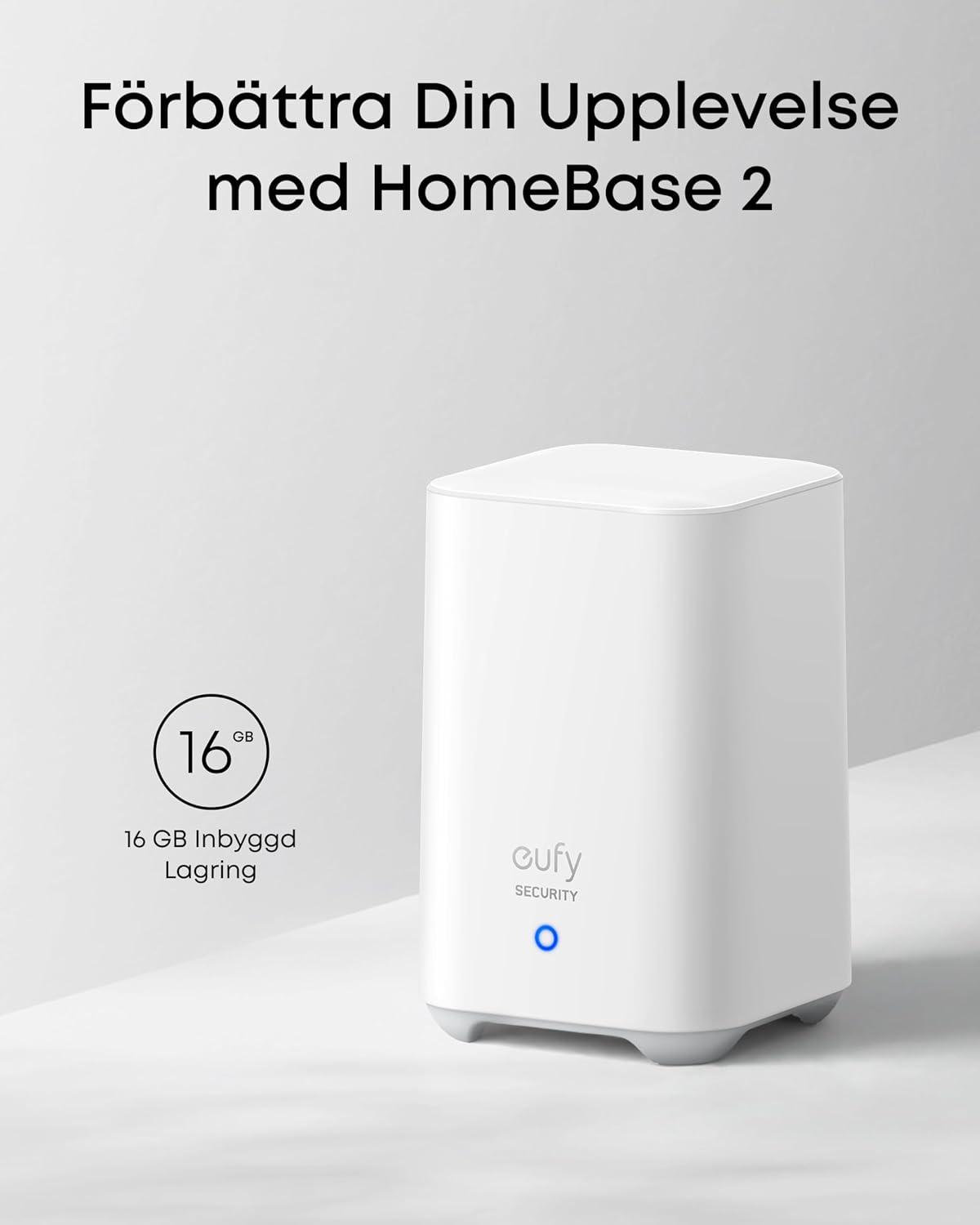eufyCam E40 2-kamerapaket med HomeBase S280