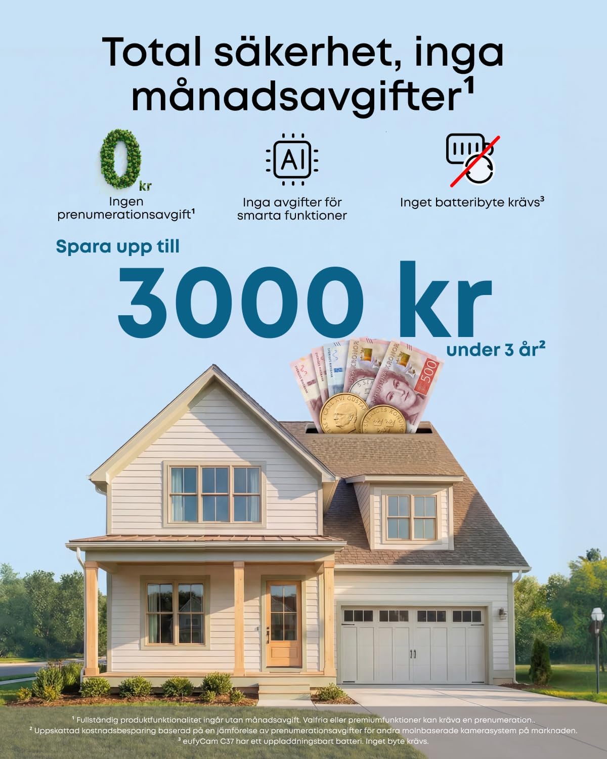 eufyCam E40 2-kamerapaket med HomeBase S280