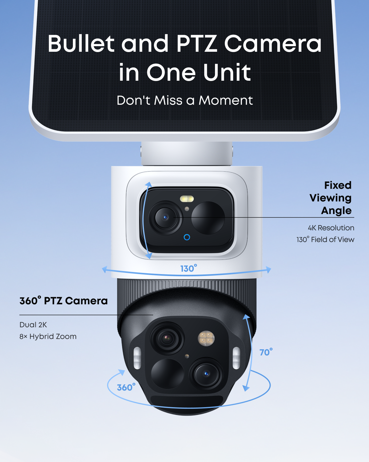 eufyCam S4 4K Bullet 2K PTZ (2-pack)