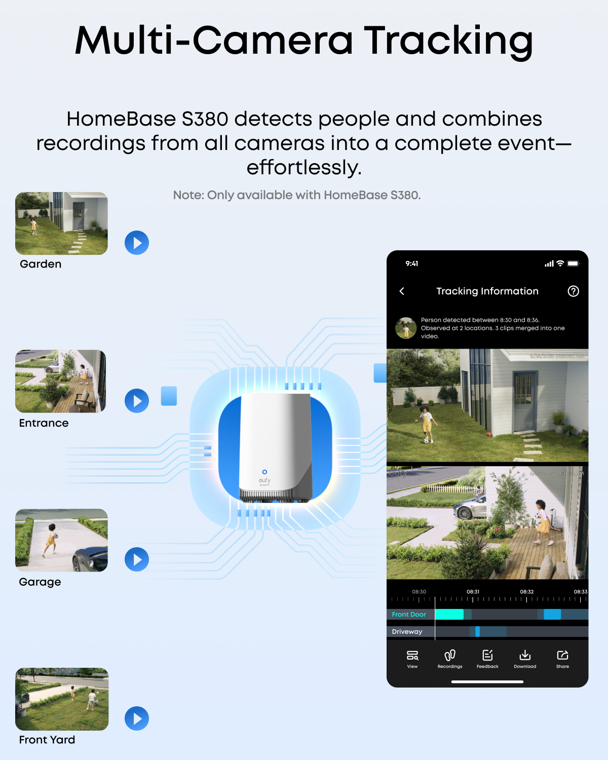 eufyCam S4 2-pack + eufy HomeBase S380