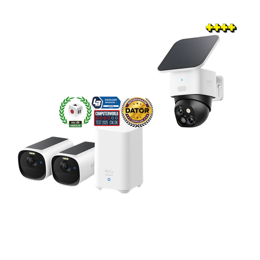 eufyCam E40 2-kamerakit + SoloCam S340