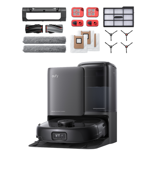 eufy robotdammsugare Omni E25 + tillbehörspaket