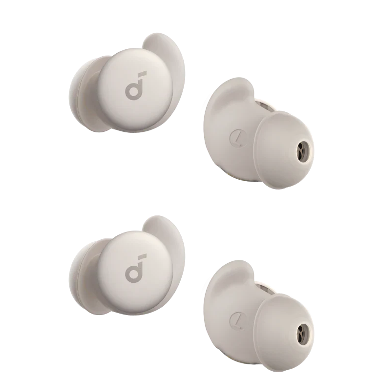 Soundcore Sleep A20 (Vit, 2-pack) | Sömnhörlurar på nästa nivå med förbättrad komfort