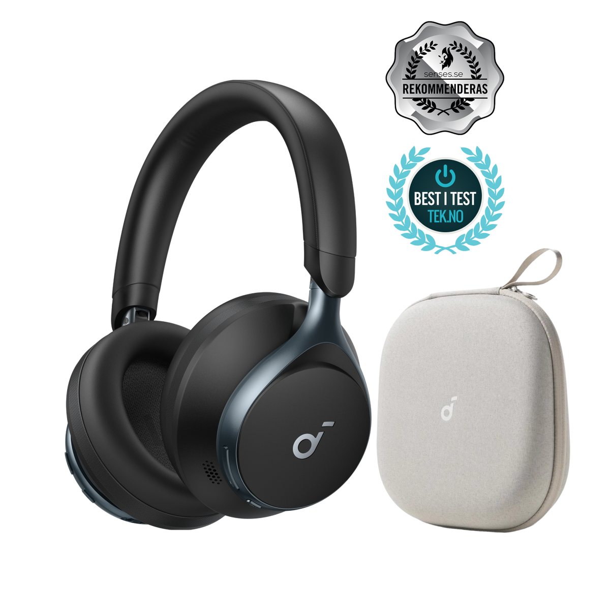 Soundcore Space One + Soundcore hörlursfodral