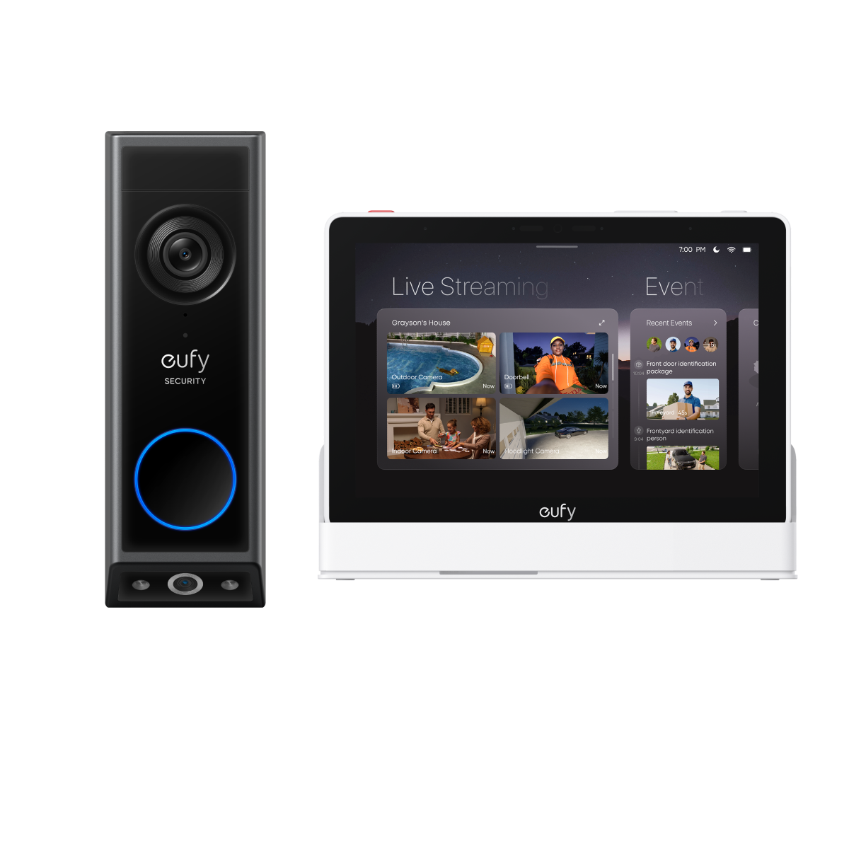 eufy Smart Display E10 + Videodörrklocka E340