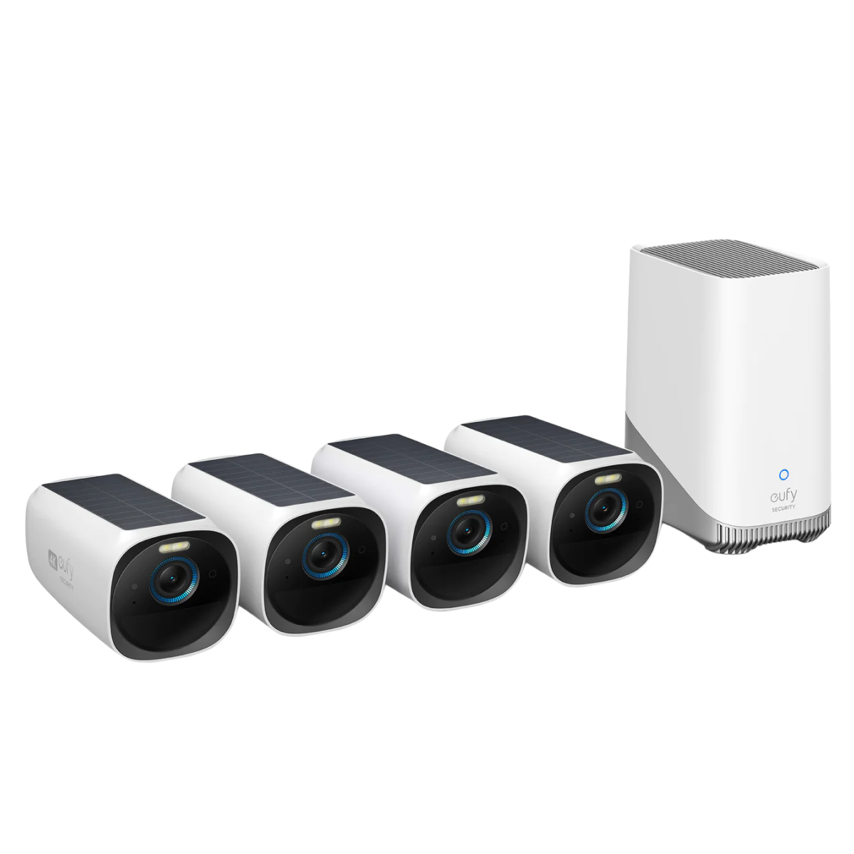 eufyCam S330 (eufyCam 3) 4-kamers-kit (renoverad)