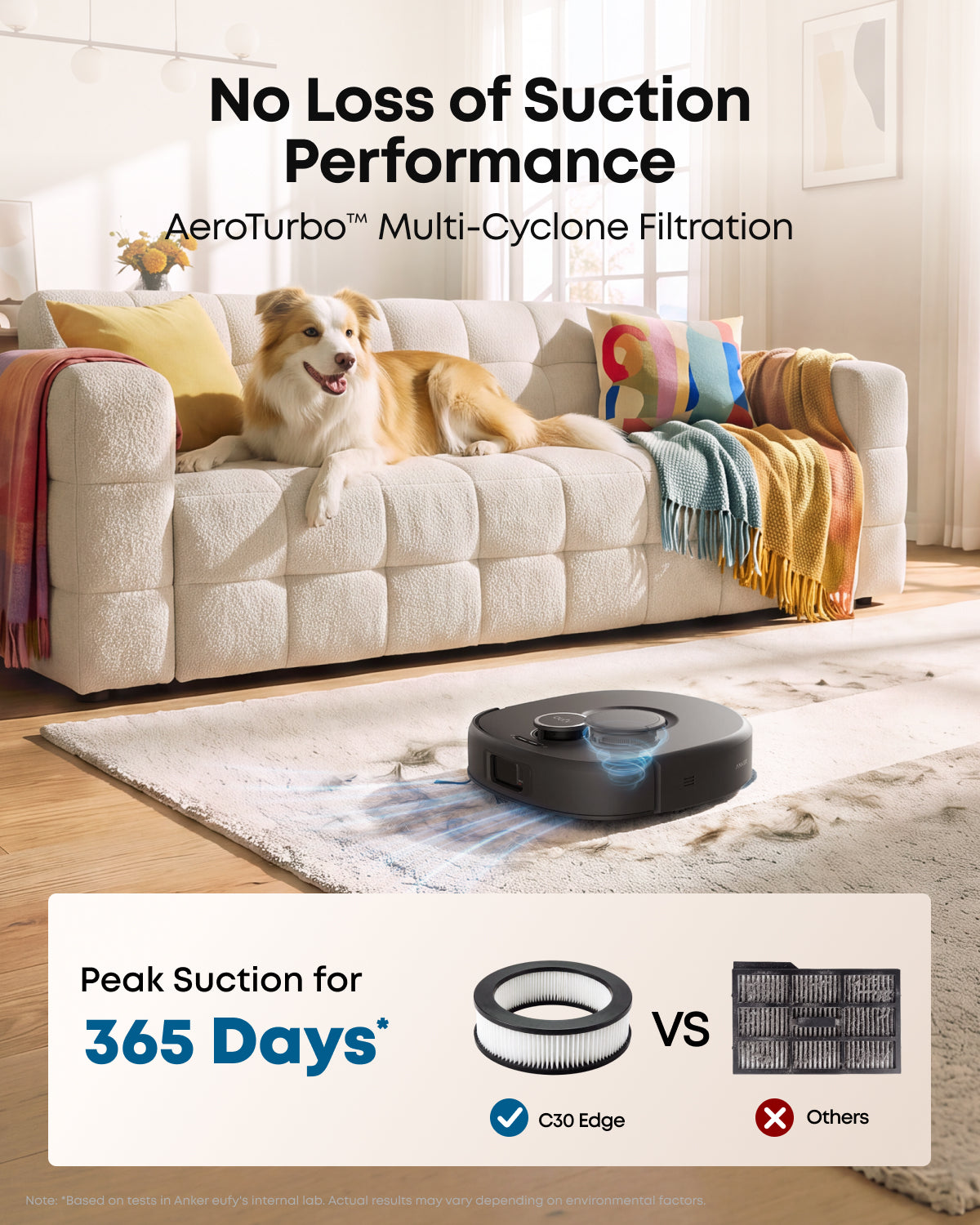 ANKER eufy C30 Edge robotdammsugare och mopp