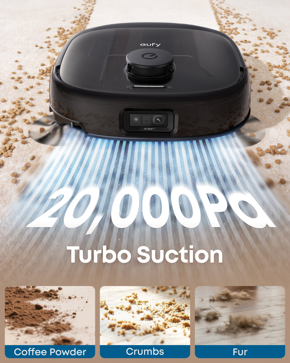 eufy cleaning station with flexible hose for efficient cleaning