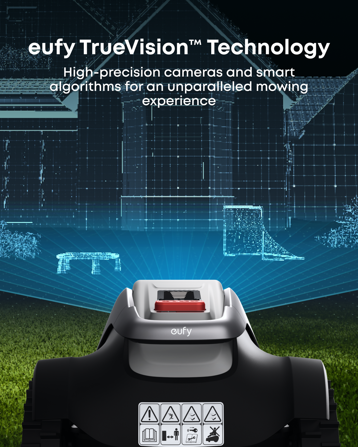 eufy robotgräsklippare E15 + reservknivsats