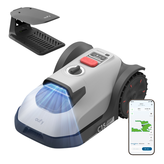 eufy robotgräsklippare C15 (med garage)
