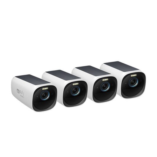 eufyCam S330 (eufyCam 3) Tilläggskamera (4-kamerspaket)