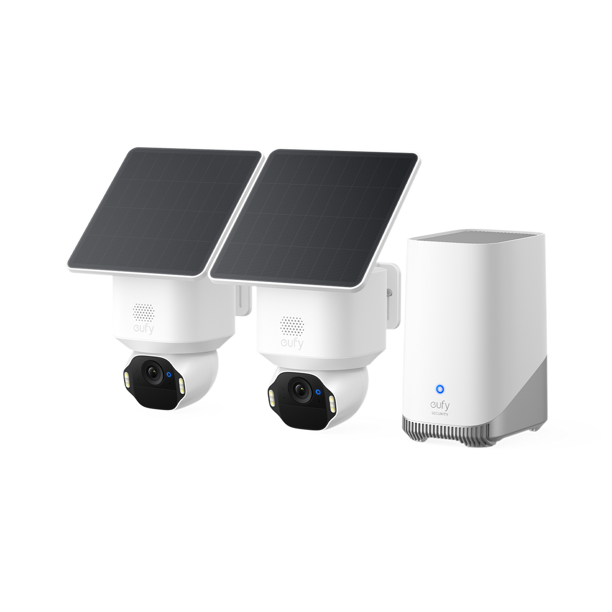 eufy Security SoloCam E42 2-kamera-kit (HomeBase S380)