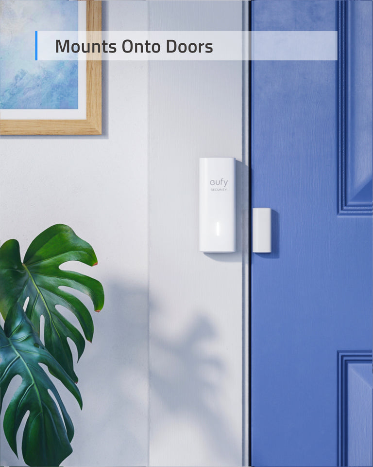 eufy SECURITY for mounts onto doors with sleek design