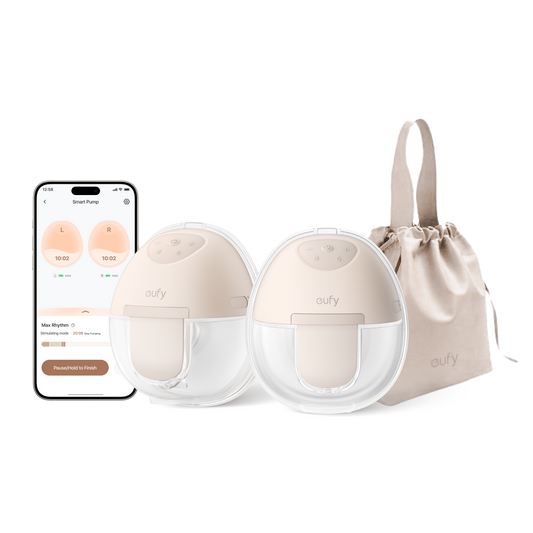 eufy bärbar bröstpump E10