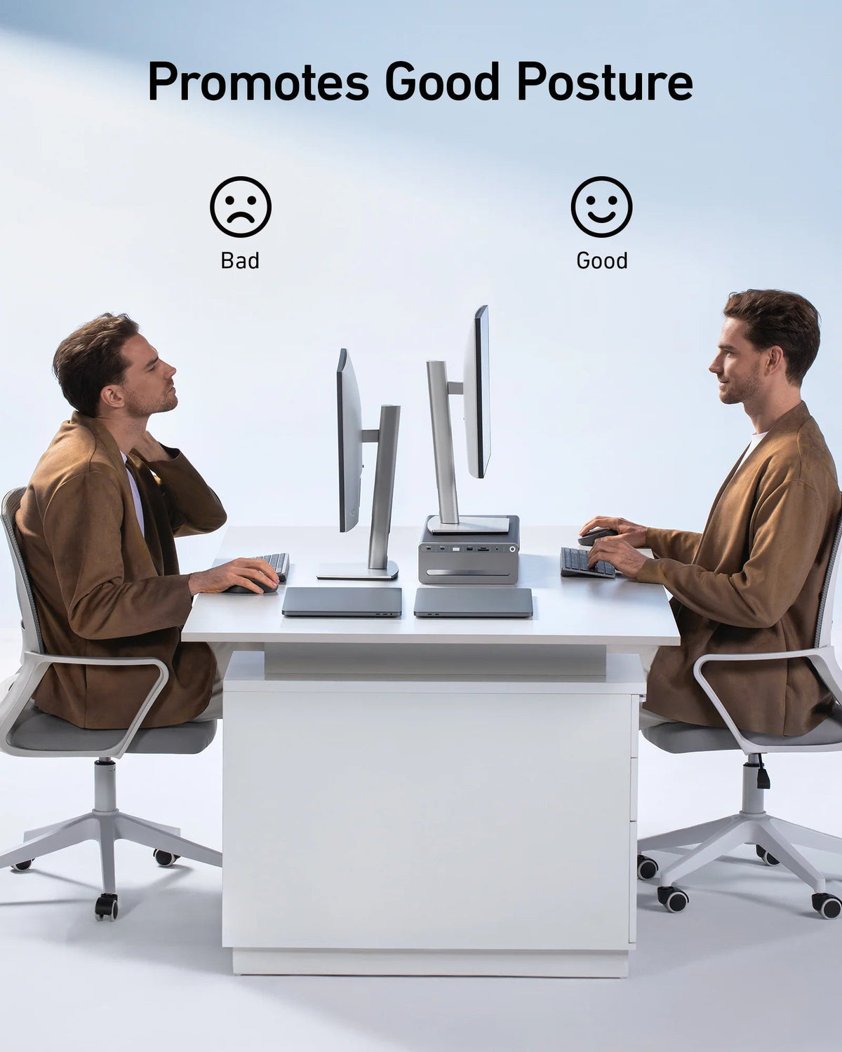 Anker 675 USB-C dockningsstation (12-i-1, skärmstativ, trådlös)