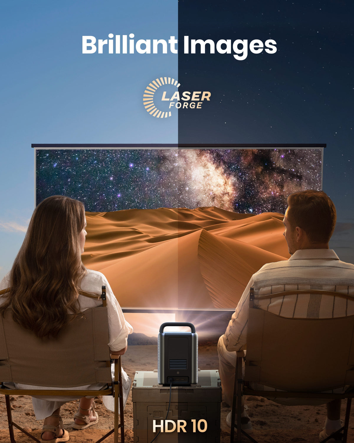 Nebula Cosmos Laser 4K | Bärbar 4K laserprojektor