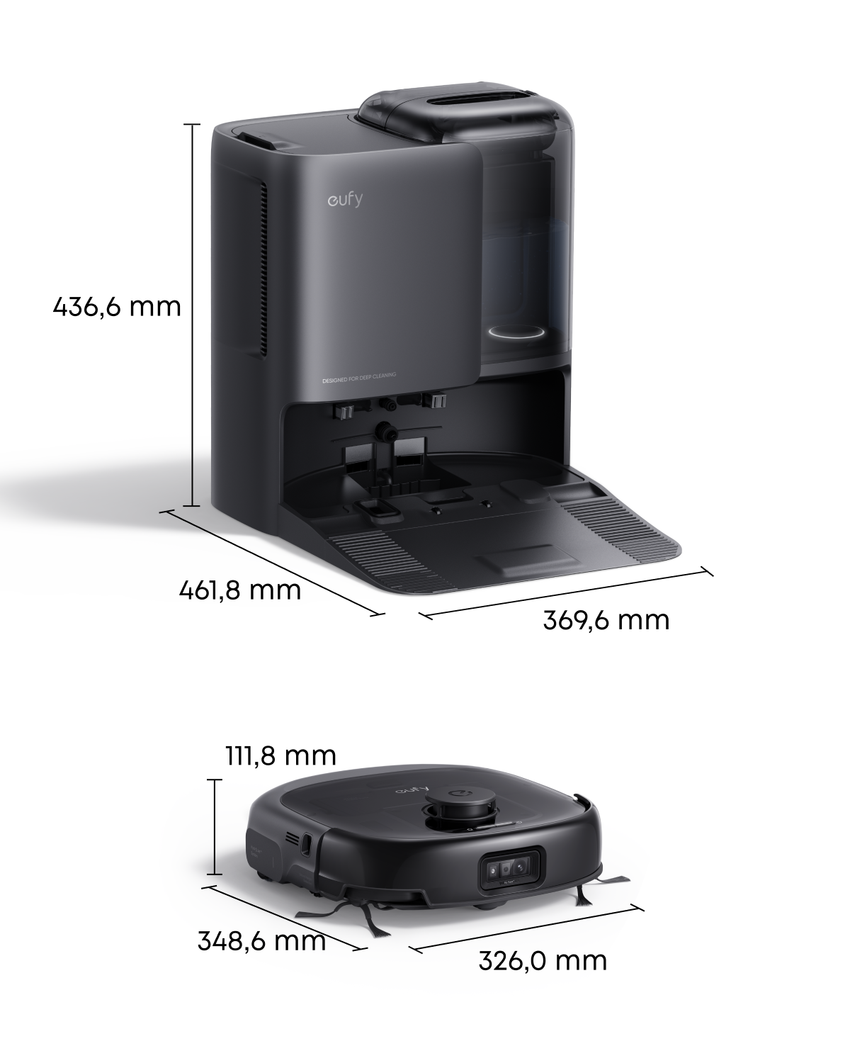eufy robotdammsugare Omni E25 + tillbehörspaket