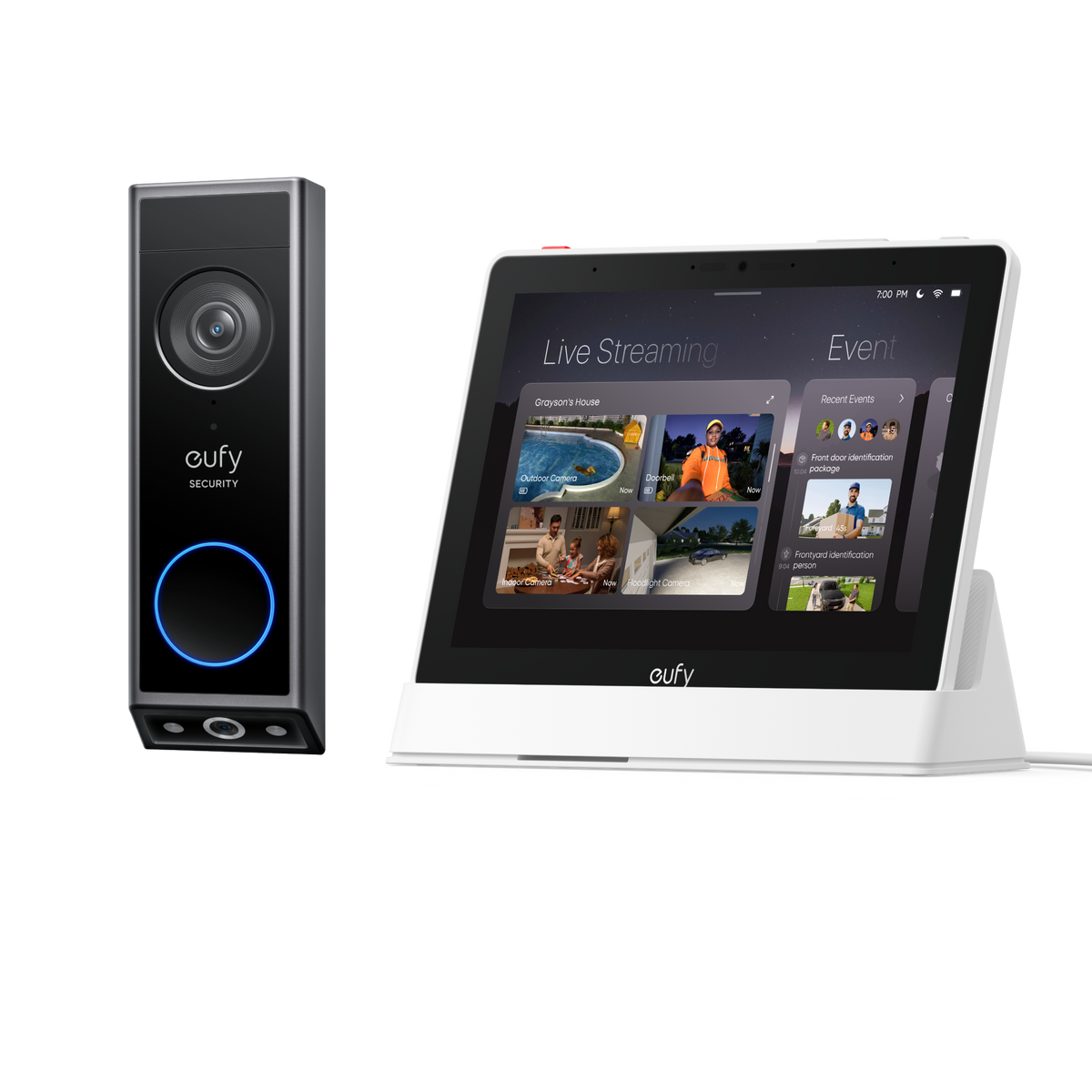 eufy Smart Display E10 + Videodörrklocka E340