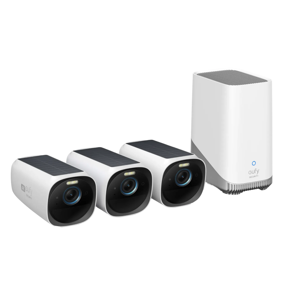 eufyCam S330 (eufyCam 3) 3-kamers-kit (renoverad)