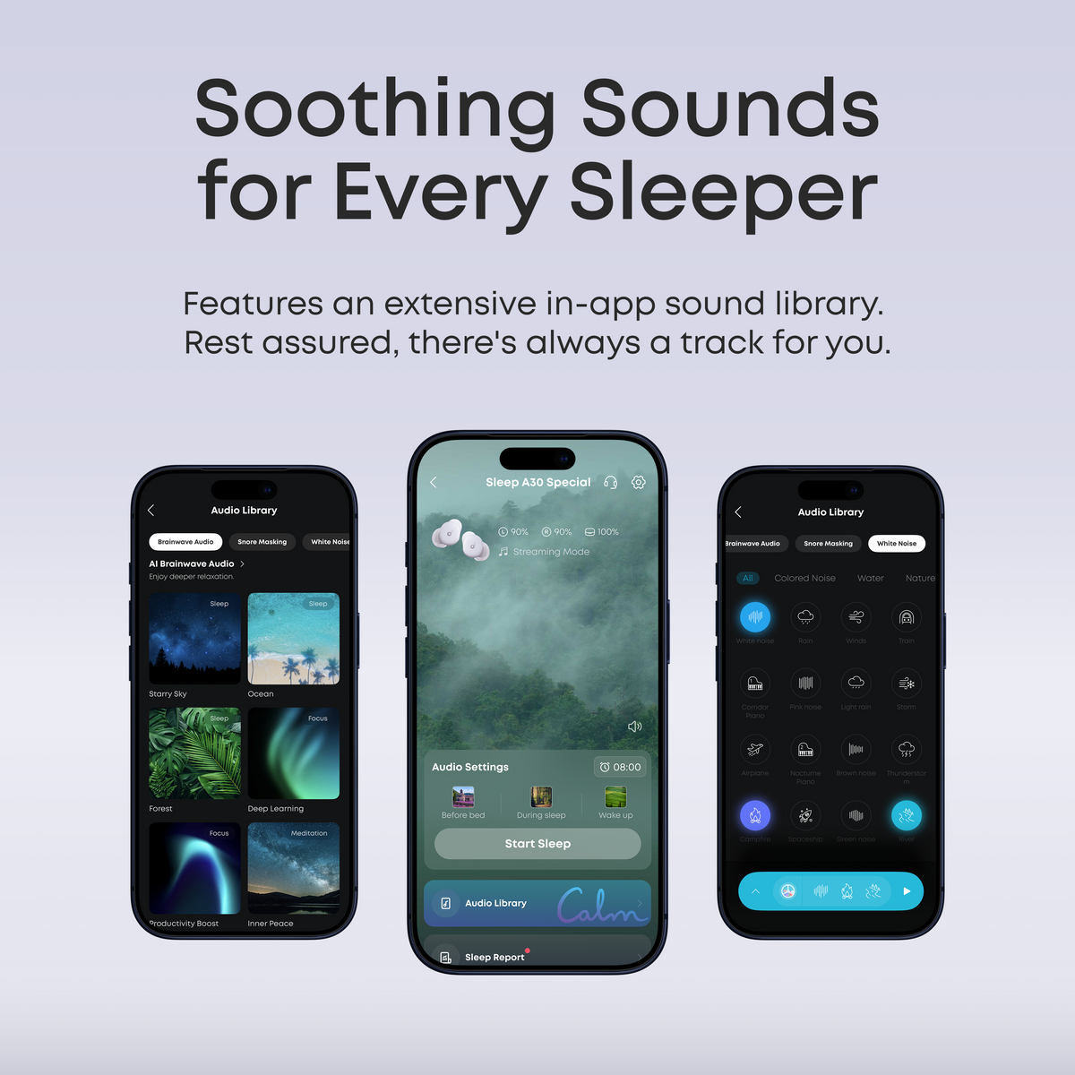 Soundcore Sleep A30 | Världens första smarta ANC-sömnhörlurar