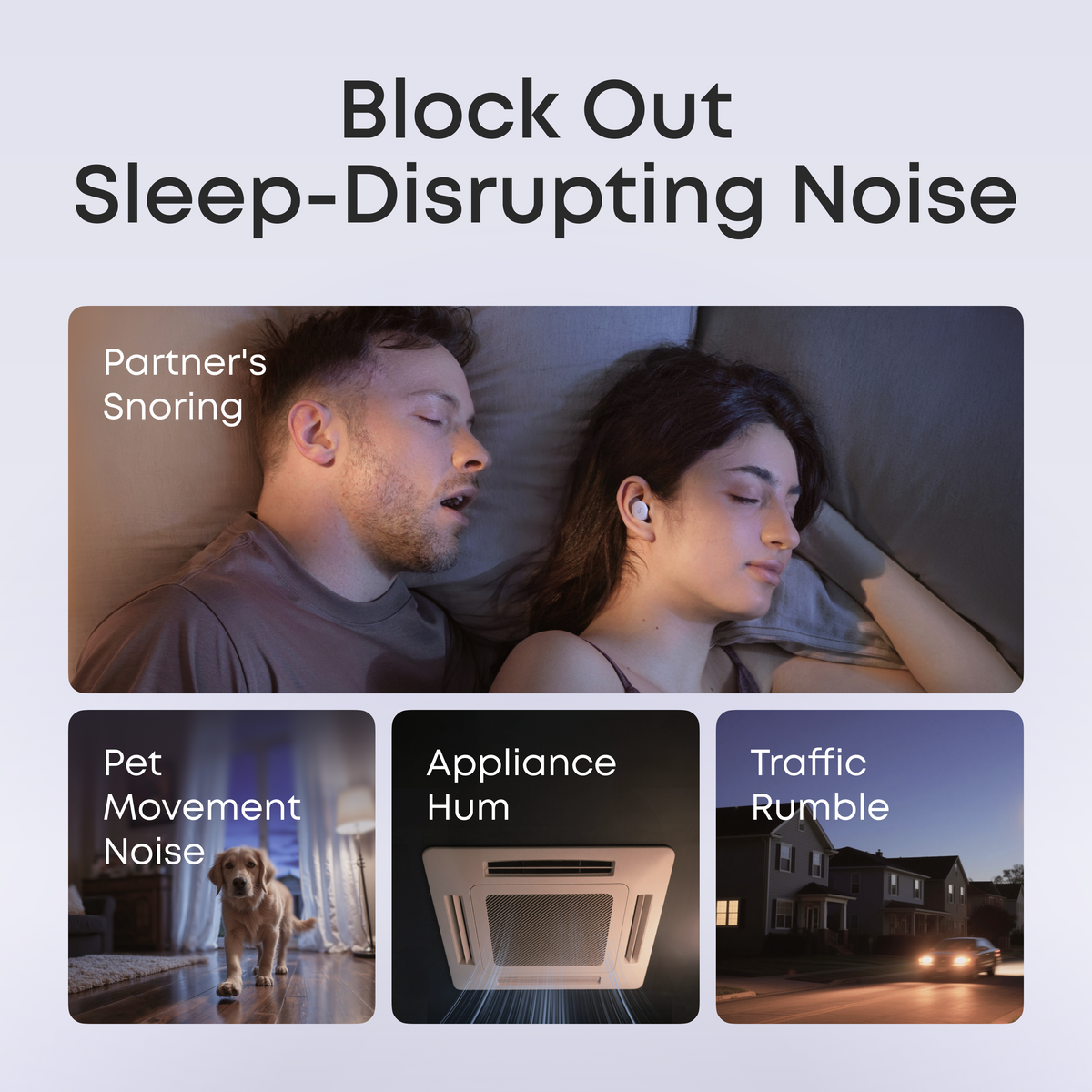 Soundcore Sleep A30 | Världens första smarta ANC-sömnhörlurar