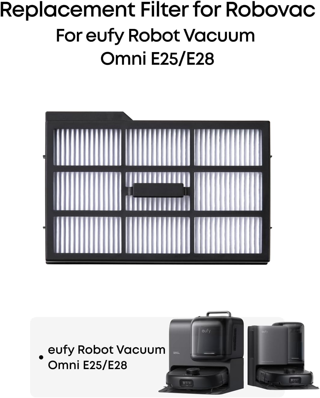 eufy Omni E28 och E25 Tillbehörspaket 1